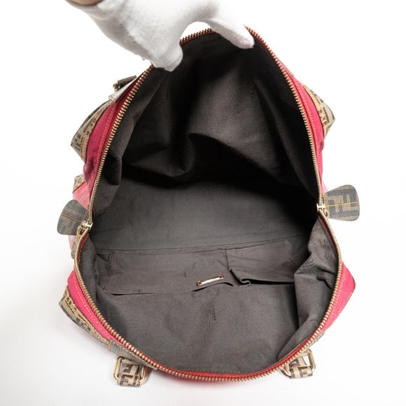 ❌ SOLD! ❌ FENDI Zucca Red Bag - Picture 11 of 16